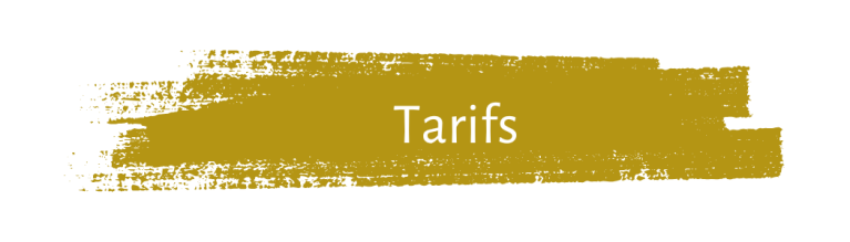 tarifs Laure Boulanger